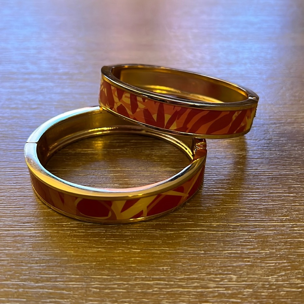 2 Avon bangles brackets